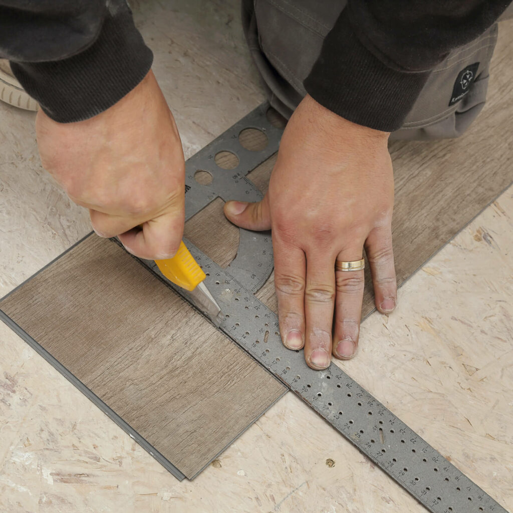 Vinyl installation | The Carpet Gallery