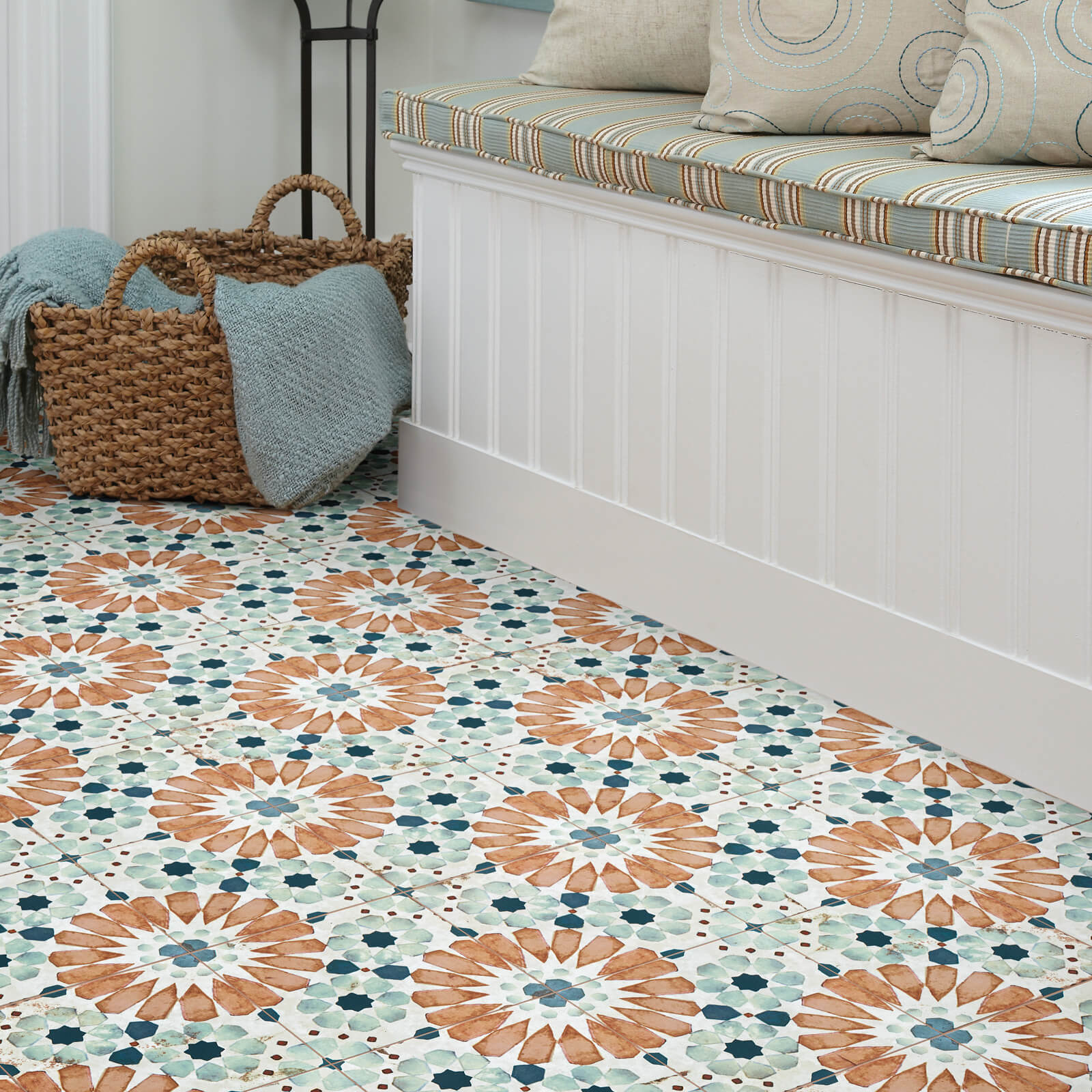 Flower Tile | The Carpet Gallery